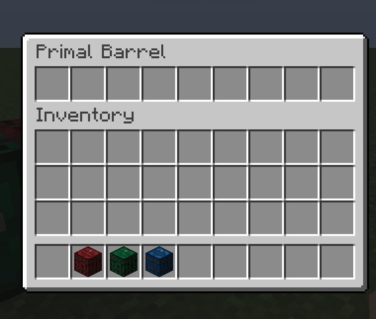 Primal Inventory