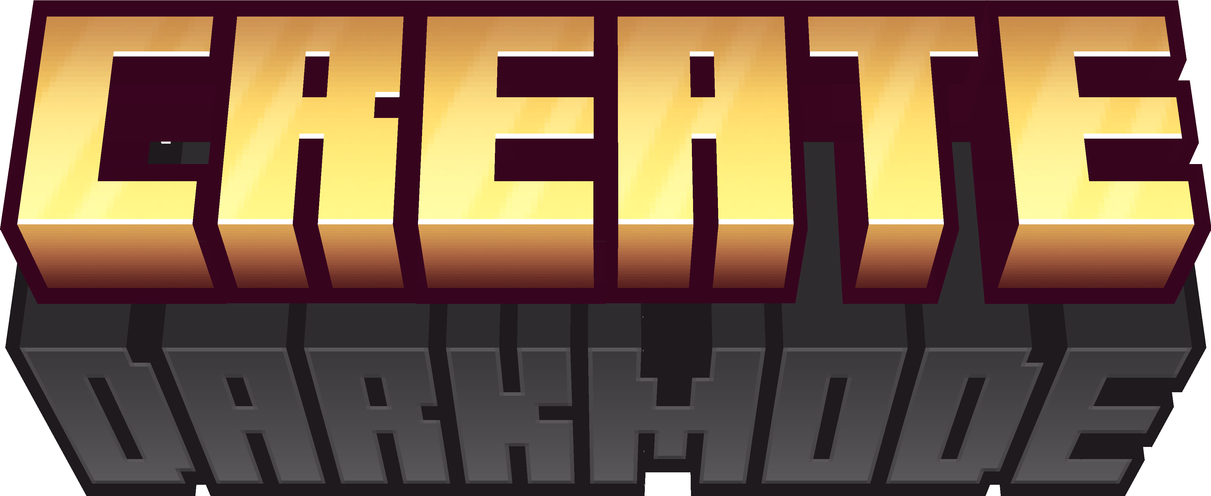create a minecraft update logo