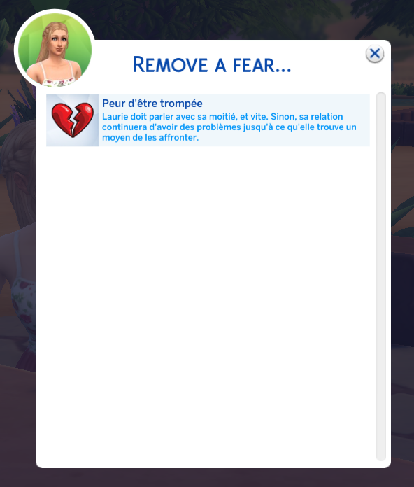 Remove fear