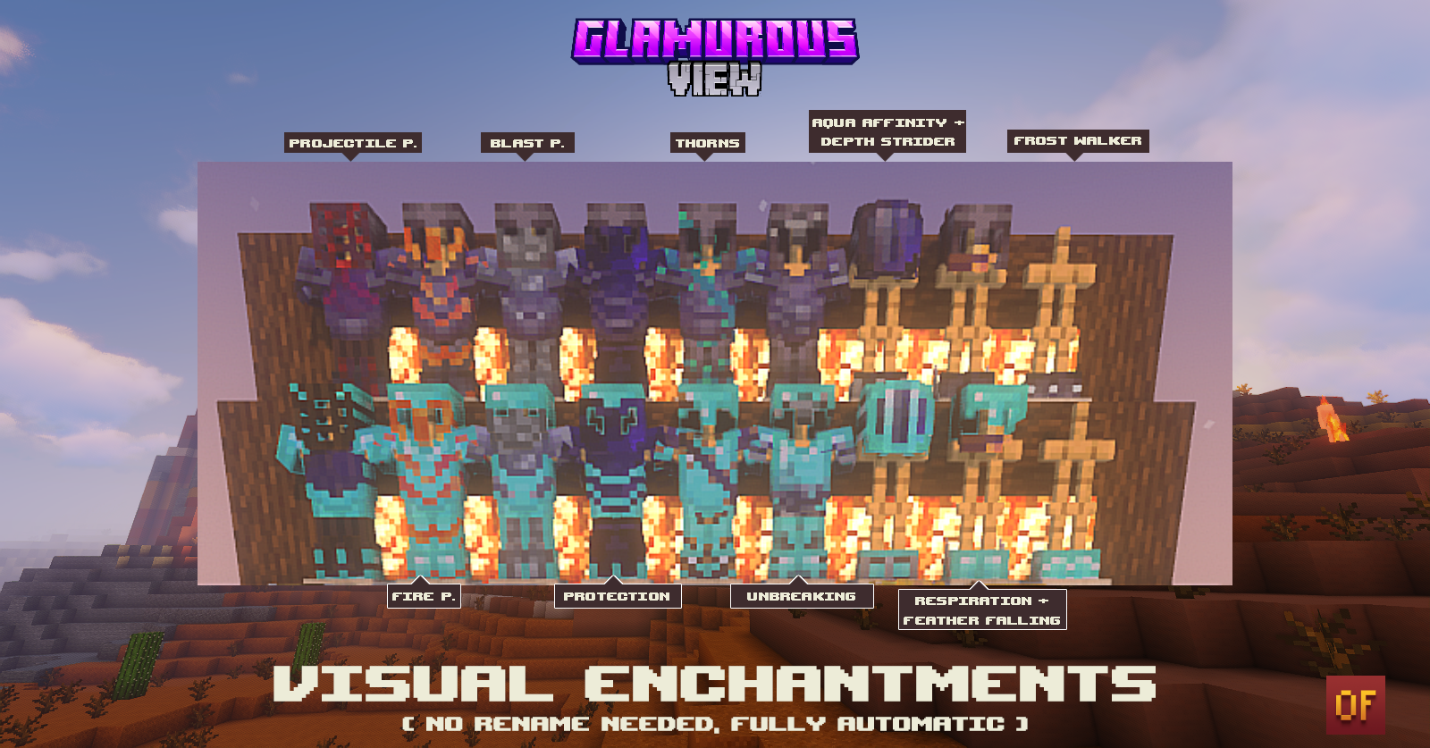 Thumbnail Armours has your enchantments visually showed in the body