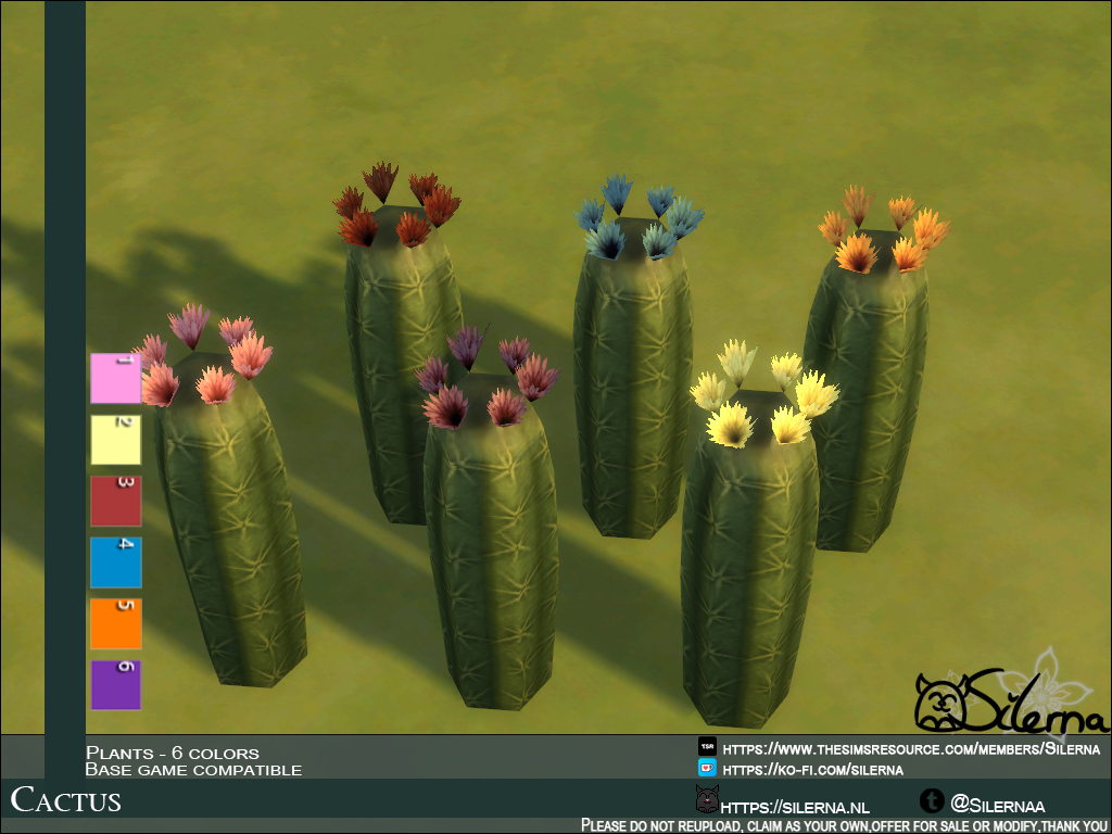 Cactus - The Sims 4 Build / Buy - CurseForge