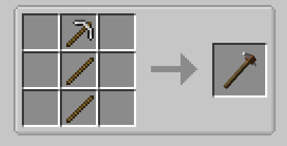 long pickaxe recipe