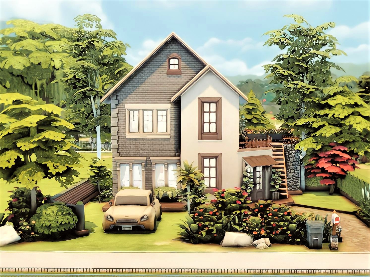 First Brown House
