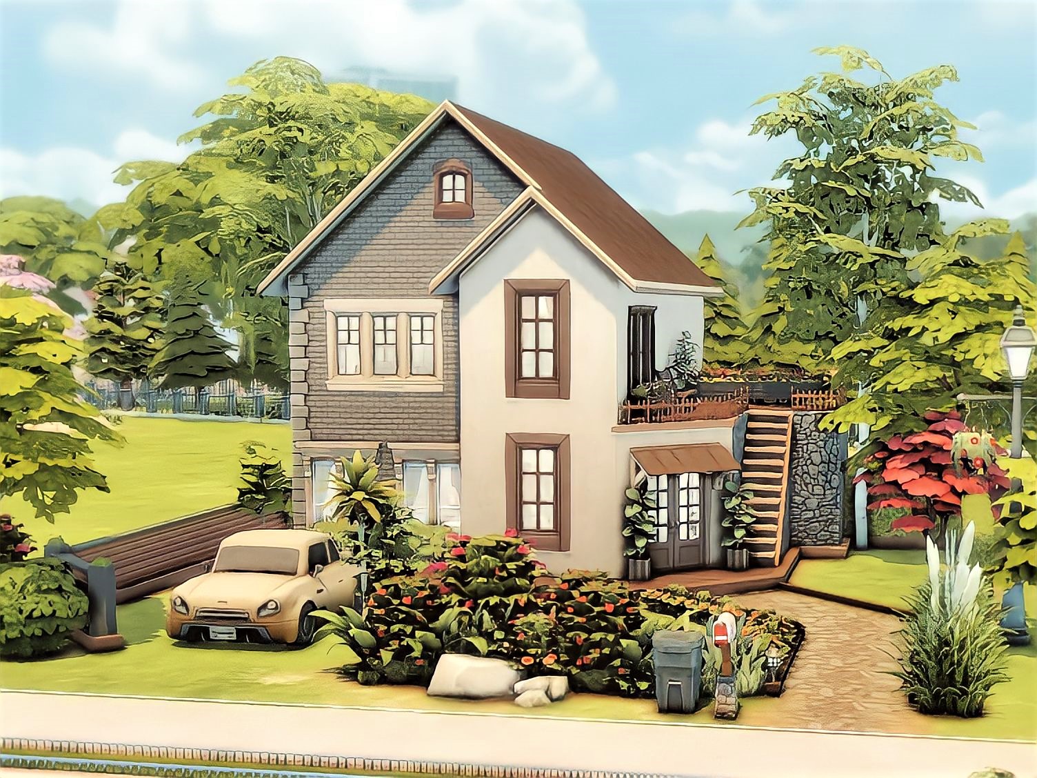 First Brown House