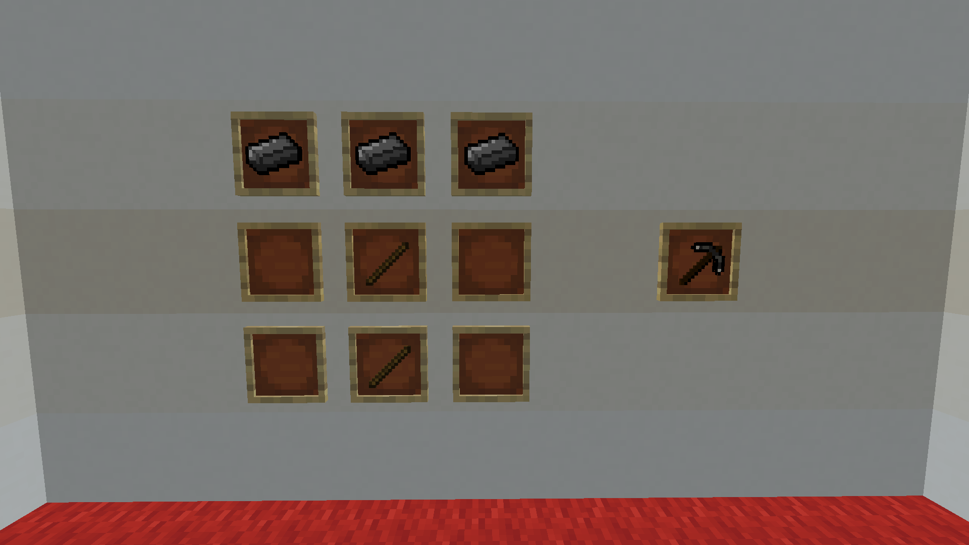 Upgraded Iron Pickaxe Recipe