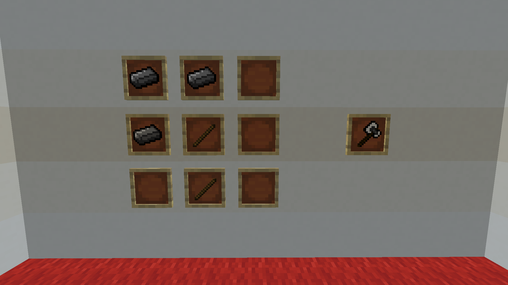 Upgraded Iron Axe Recipe