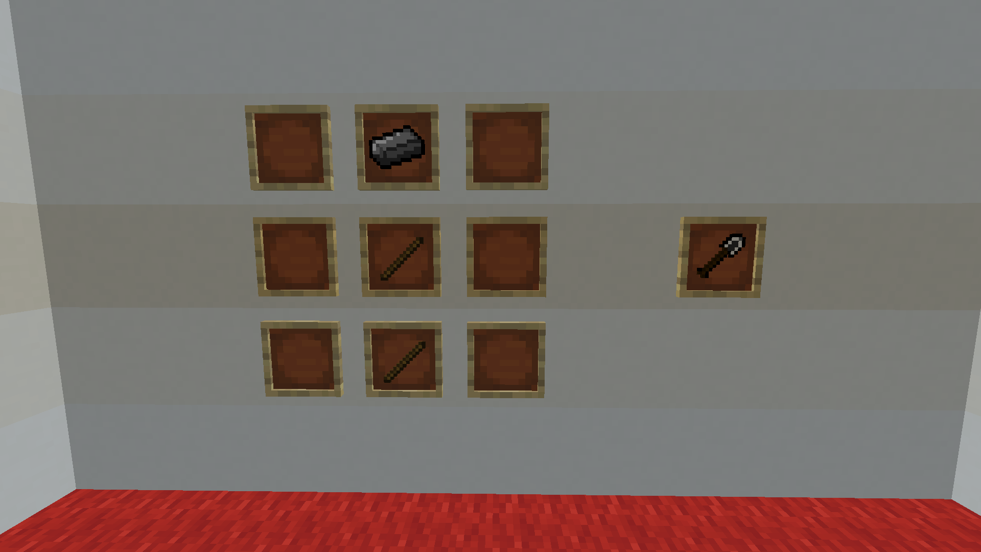 Upgraded Iron Shovel Recipe