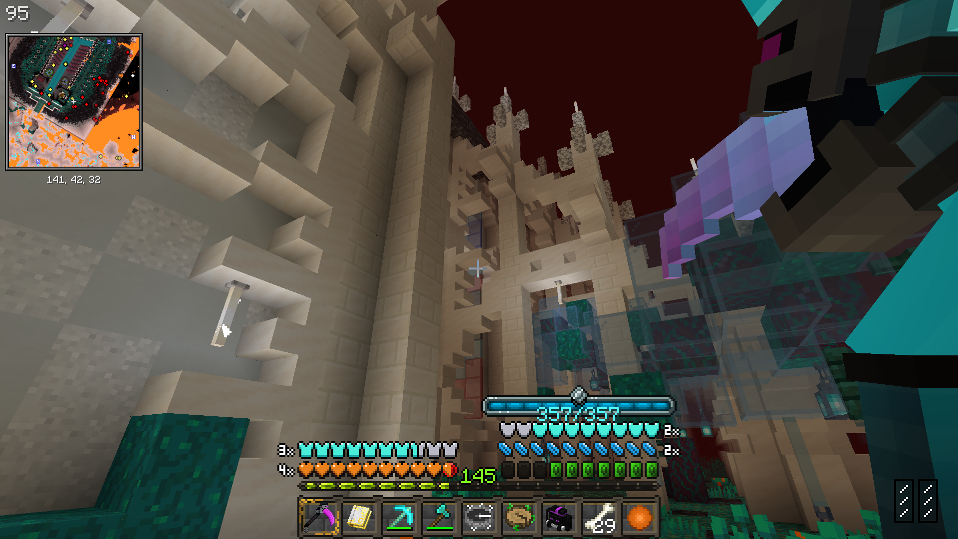 Illagers in the nether