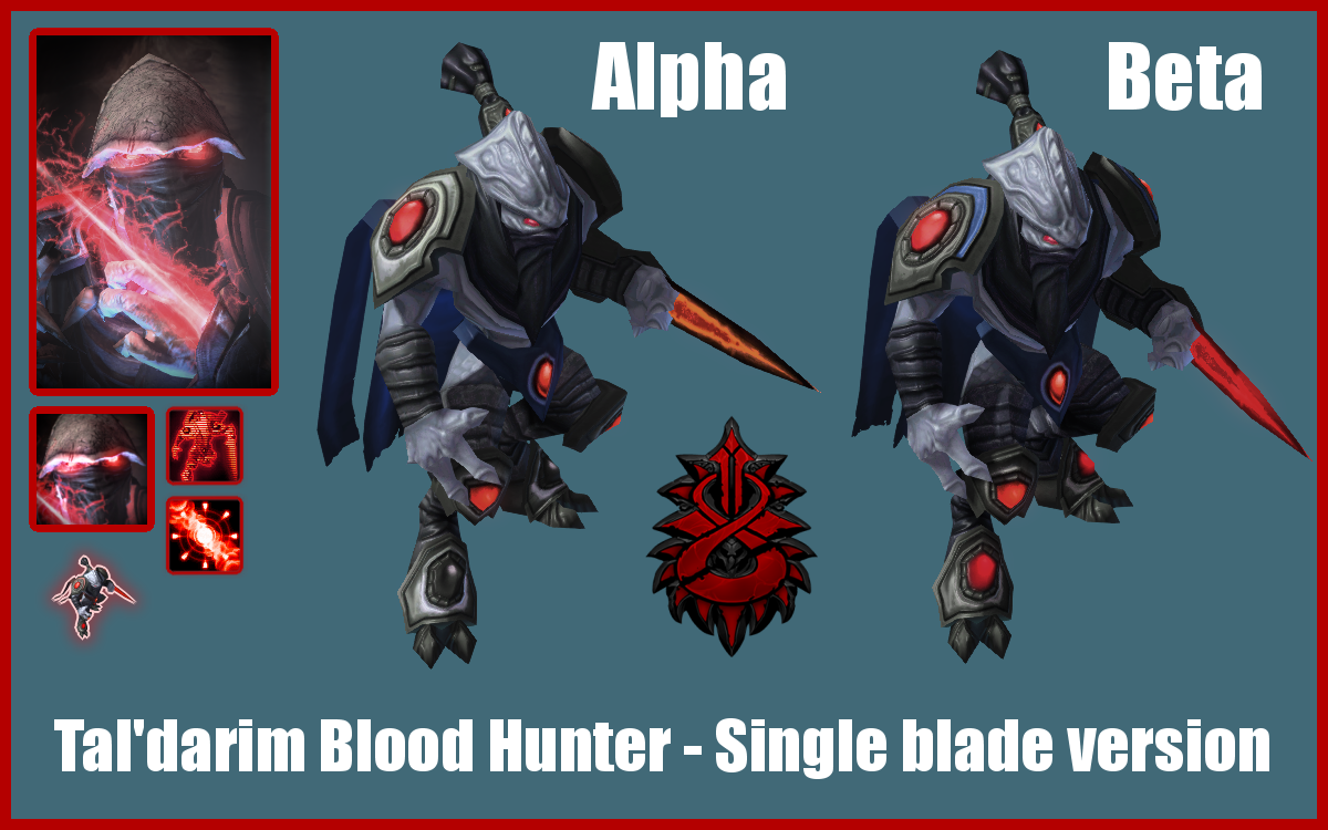 One bladed Tal'darim Bloodhunter - Beta