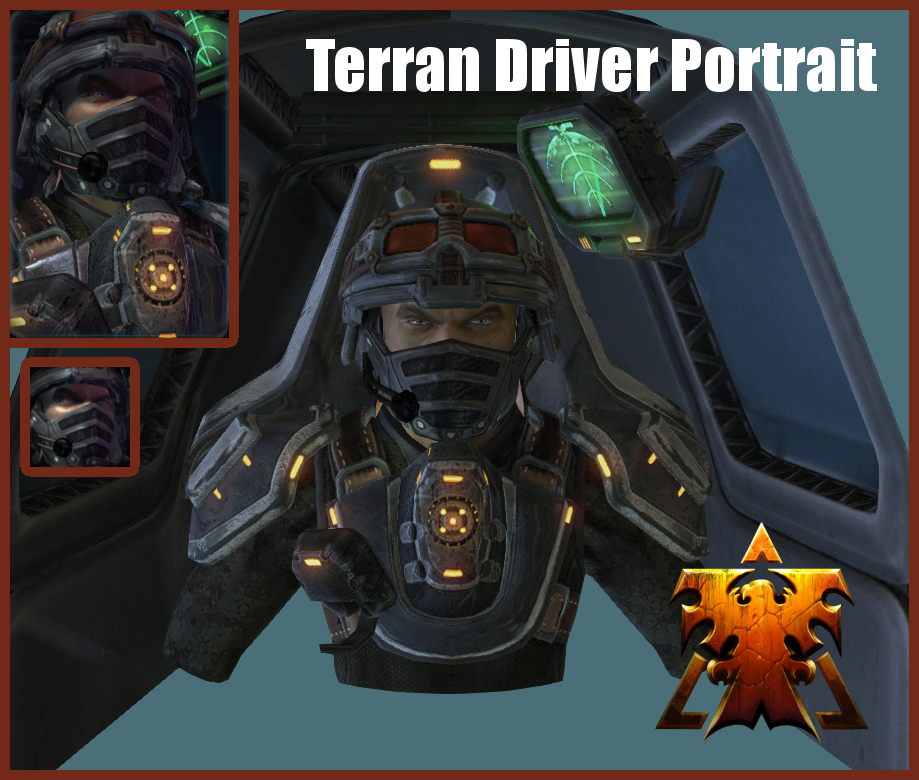 Terran Driver Portrait
