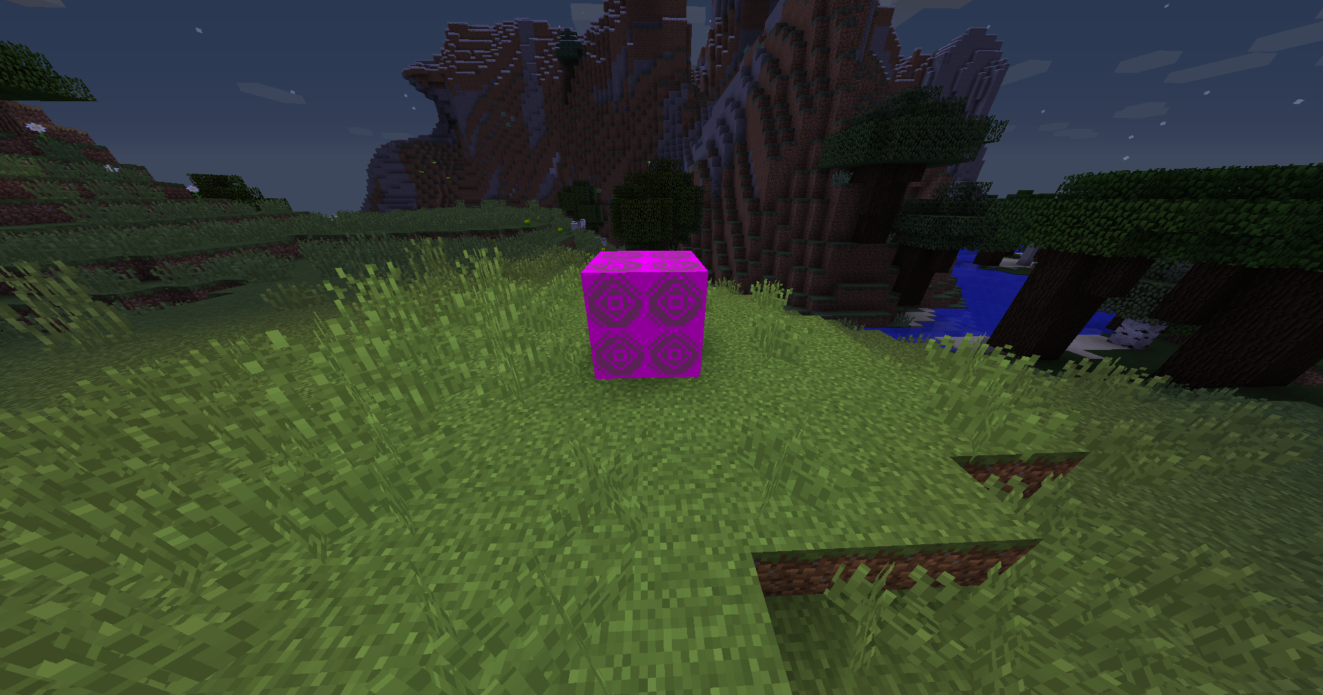 Thumbnail The Block emits light in dark places