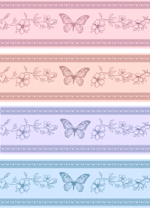 Butterfly borders