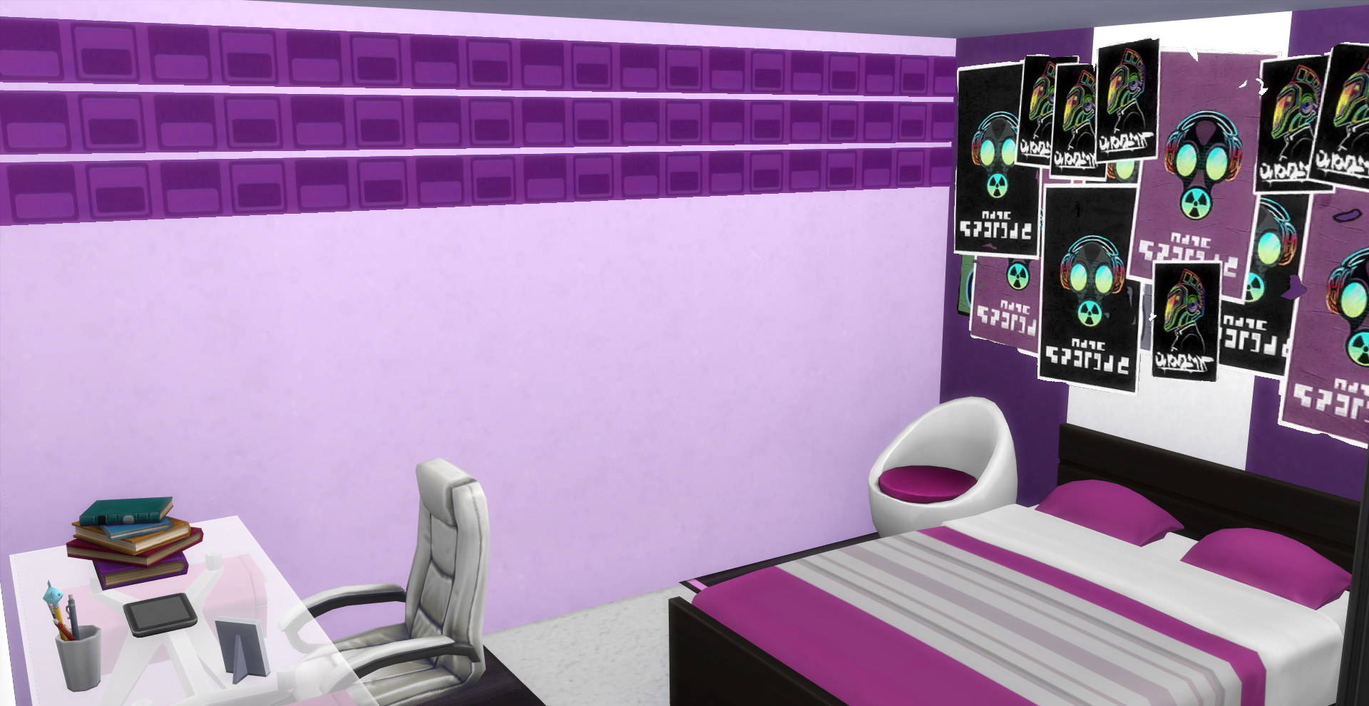 Wall Borders for All Ages Screenshots The Sims 4 Build / Buy