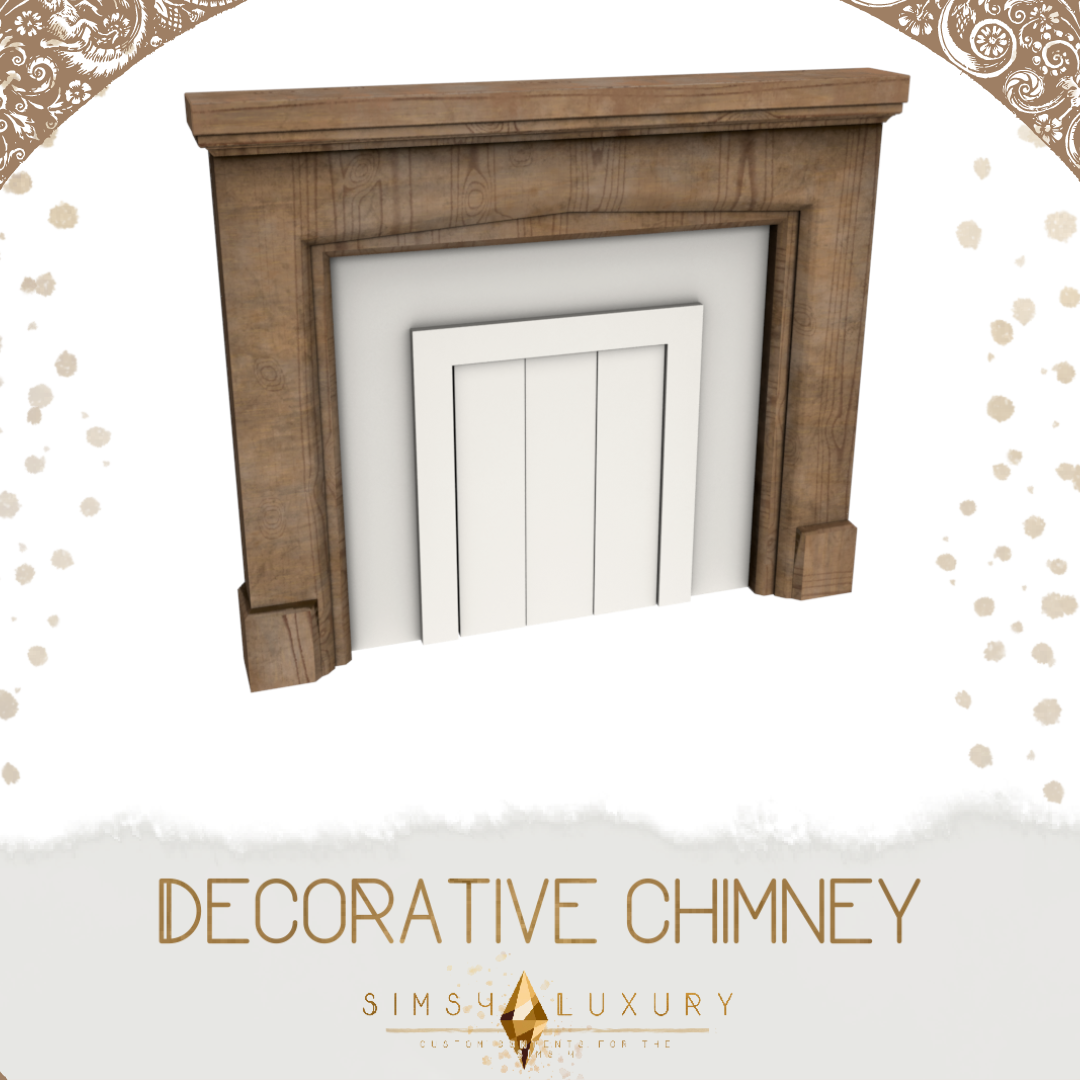 Fall 2022 Decorative chimney Screenshots The Sims 4 Build / Buy