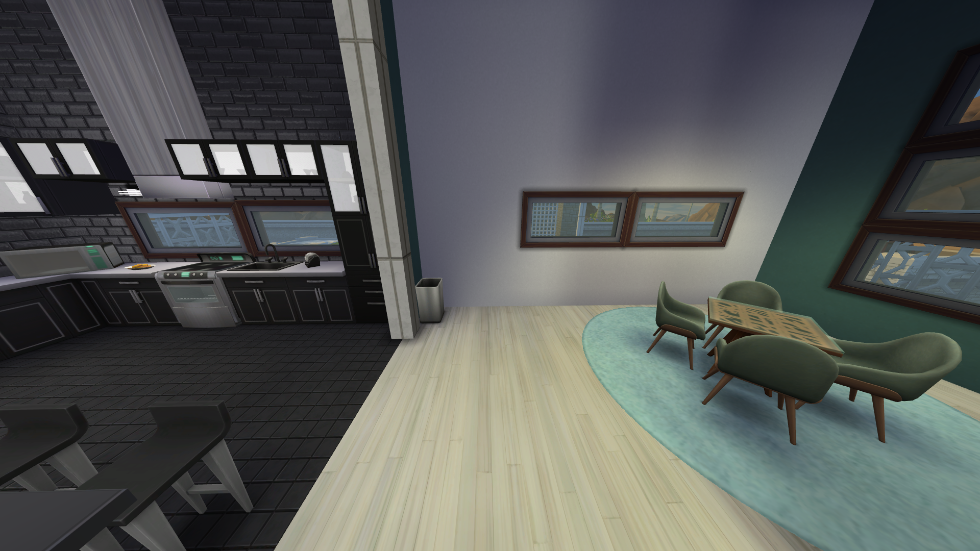 Thumbnail The breakfast nook is intimate and right next to the kitchen