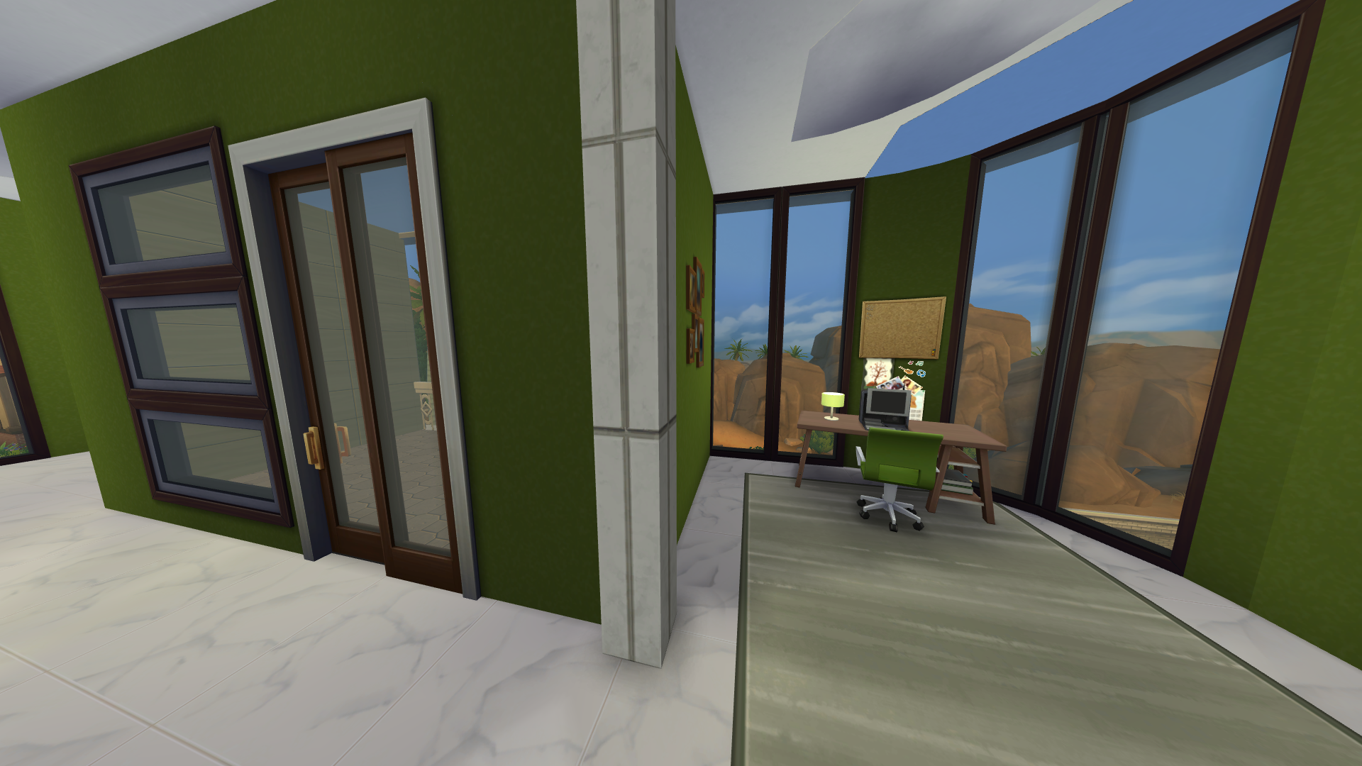 Thumbnail Office nook and balcony
