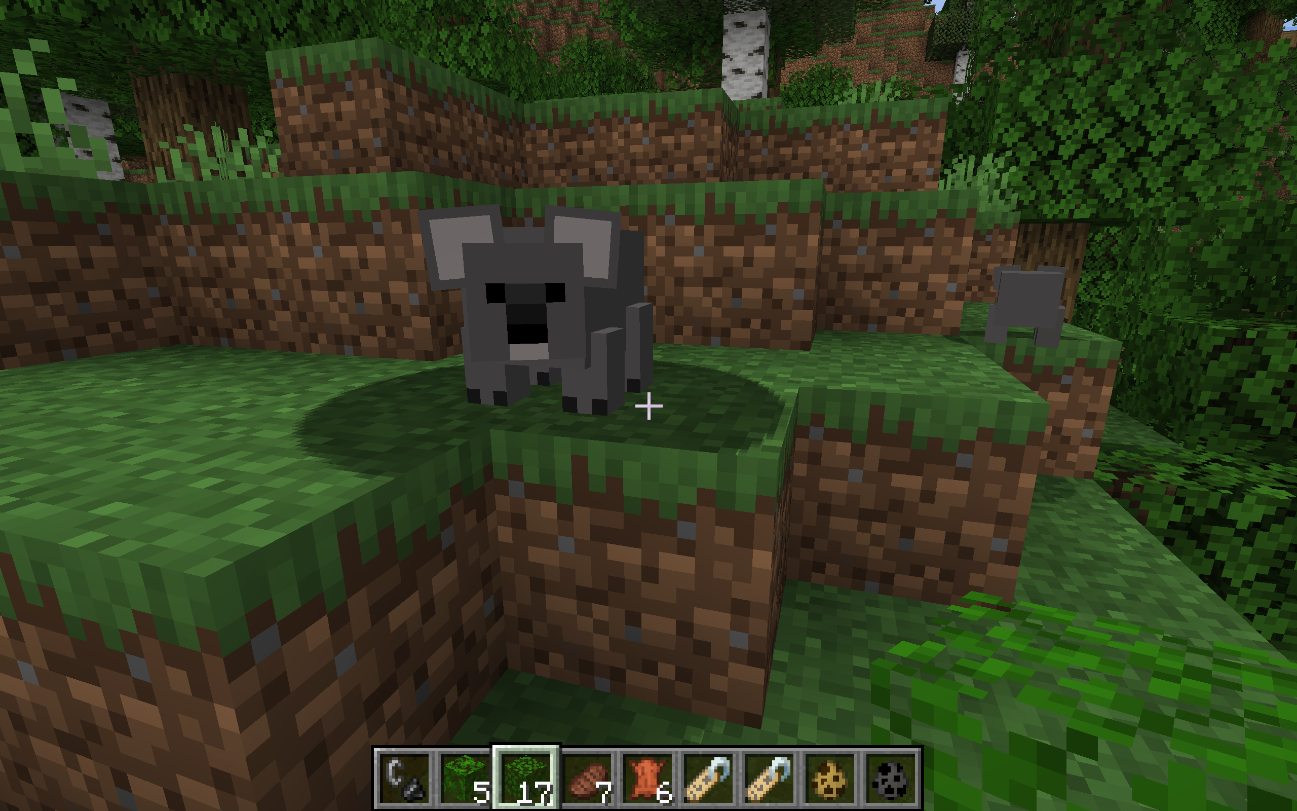 Giraffes and koalas Screenshots Minecraft Mods