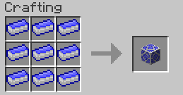 Modified Iron Block Recipe