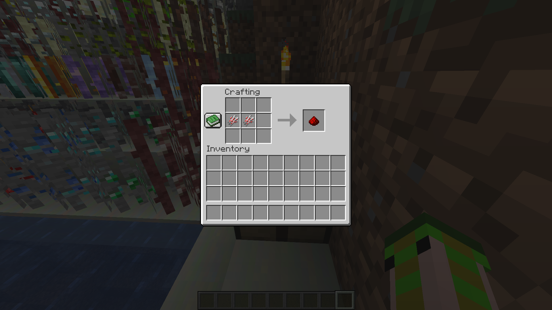 Crafting Redstone