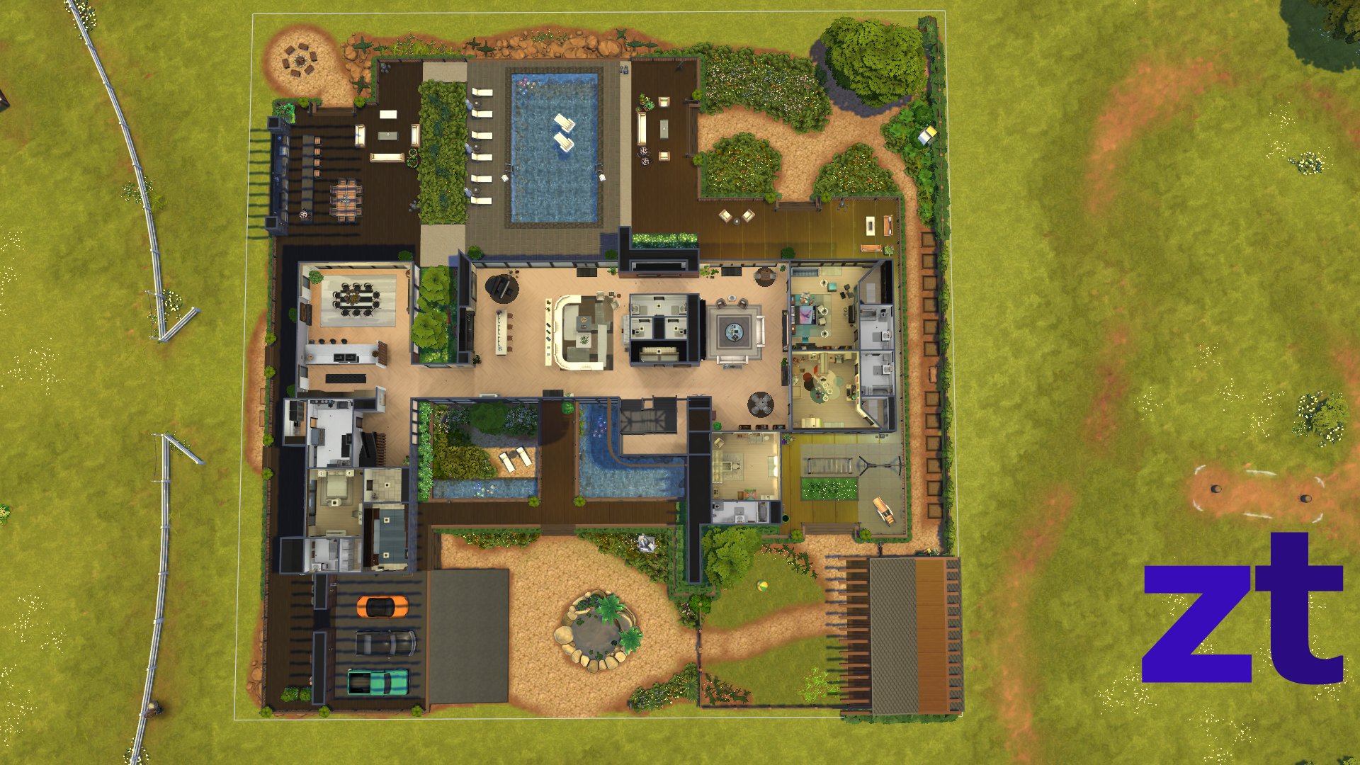 Thumbnail Modern Ranch - Floorplan Main level
