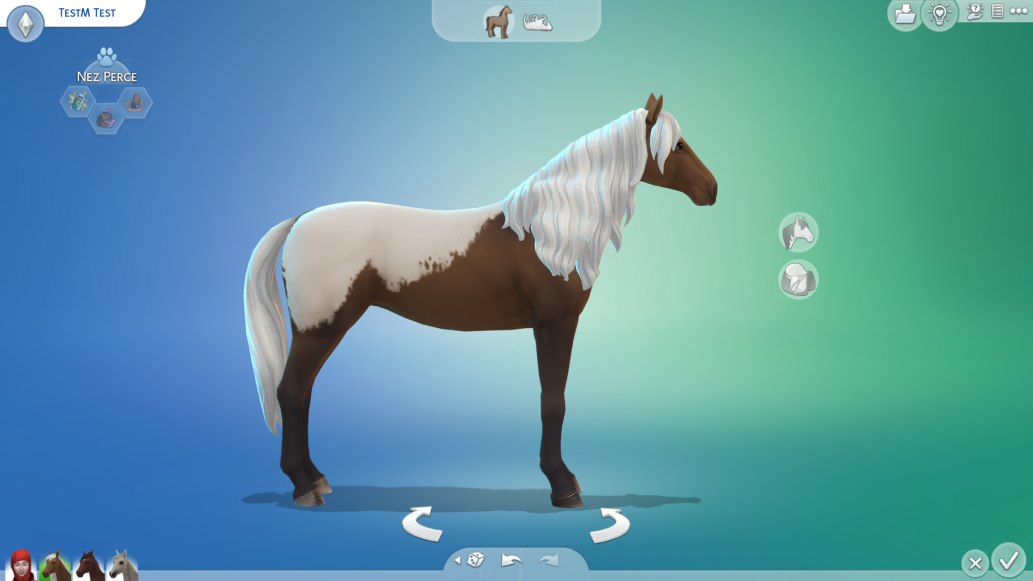 Longer Wavy Horse Mane - Screenshots - The Sims 4 Pets - CurseForge