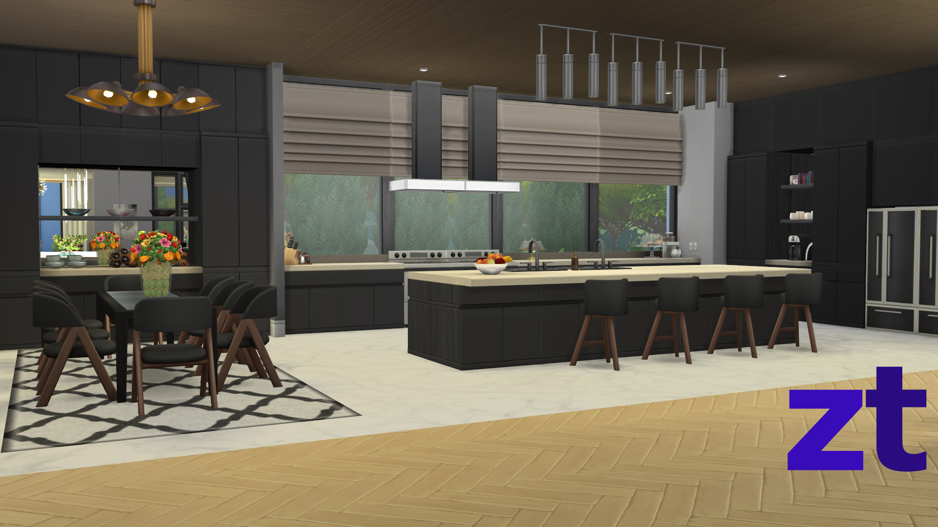 ZT Thebe Mansion 2.0 - Screenshots - The Sims 4 Rooms / Lots - CurseForge