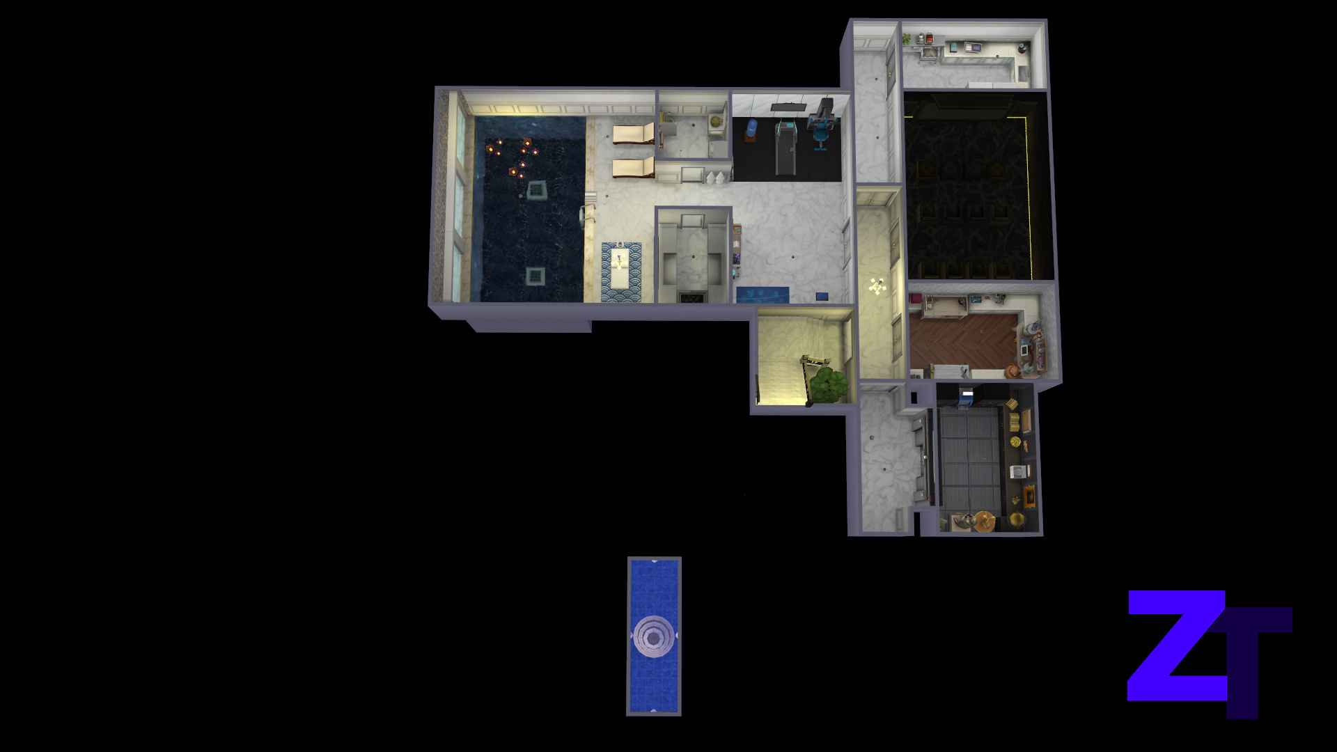 Thumbnail The Ward Den 2.0 - Floorplan basement