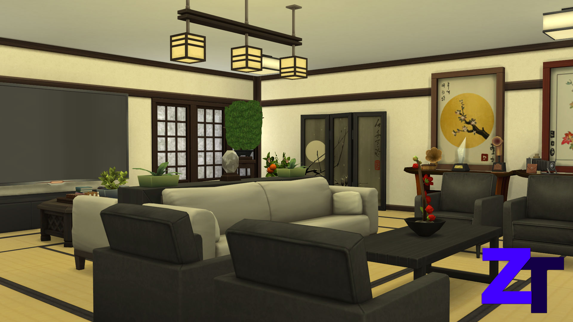 ZT Renovated Samurai Home - Screenshots - The Sims 4 Rooms / Lots ...