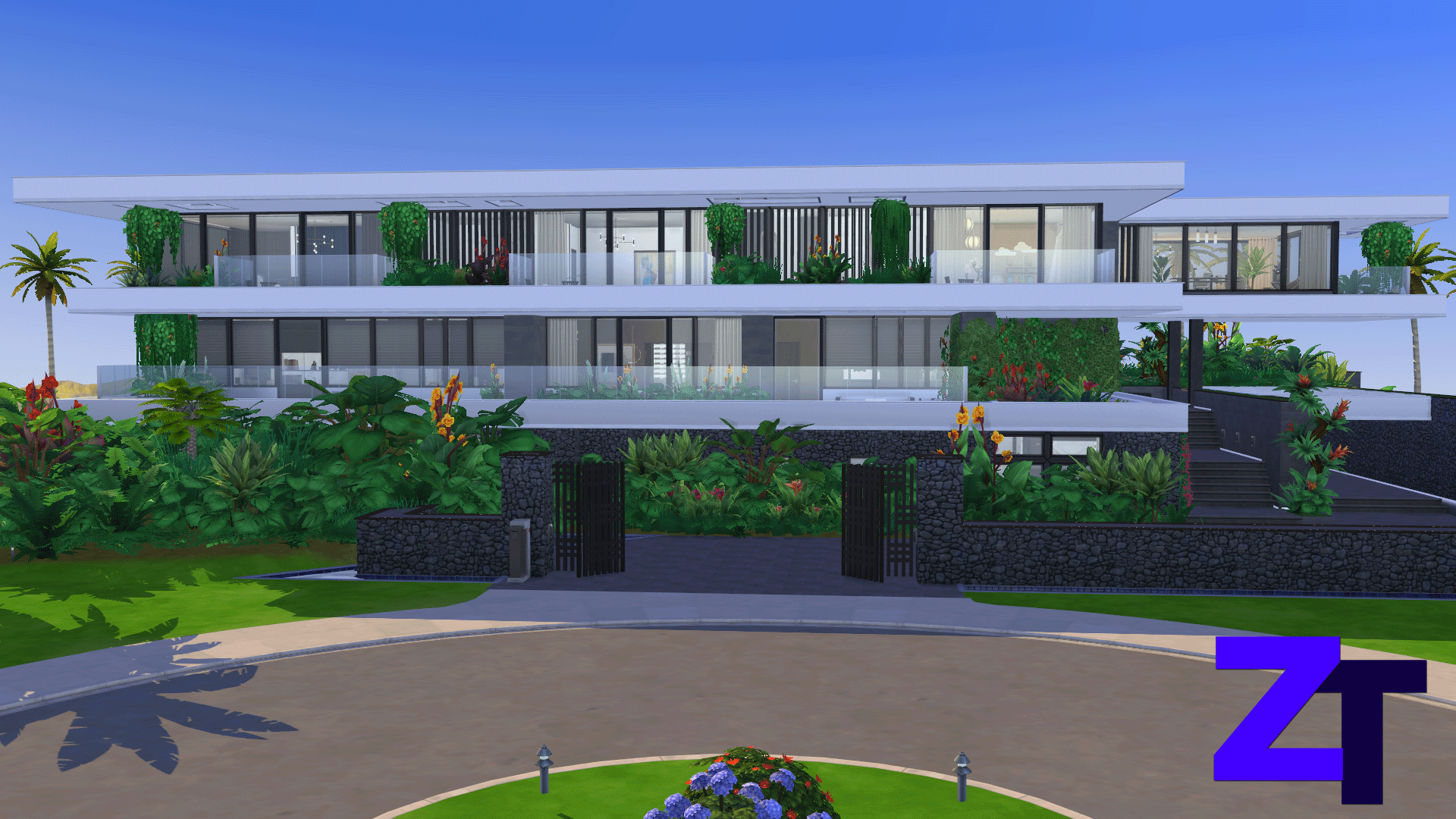 ZT Modern Mansion VII - Screenshots - The Sims 4 Rooms / Lots - CurseForge