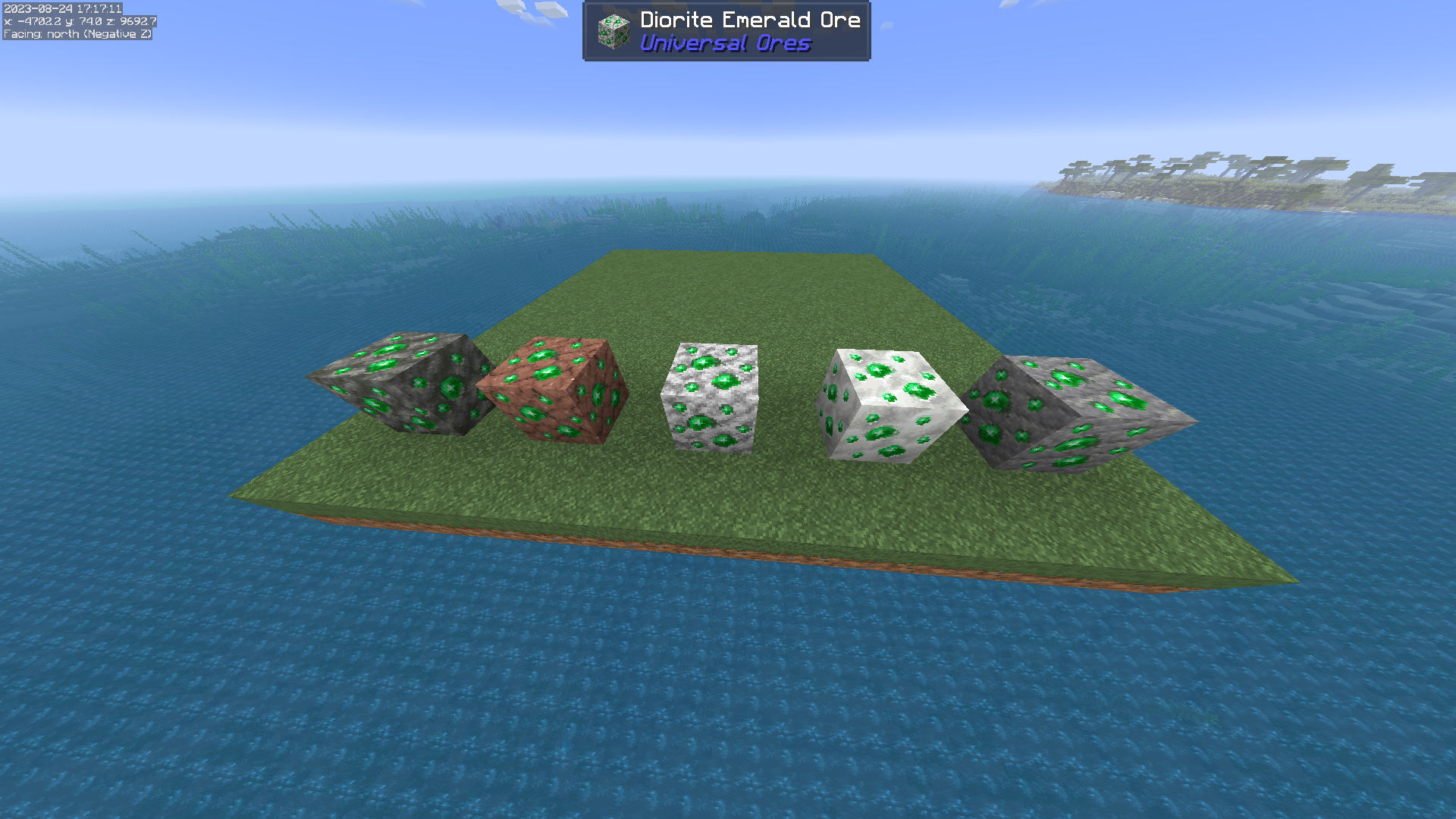 all emerald ores