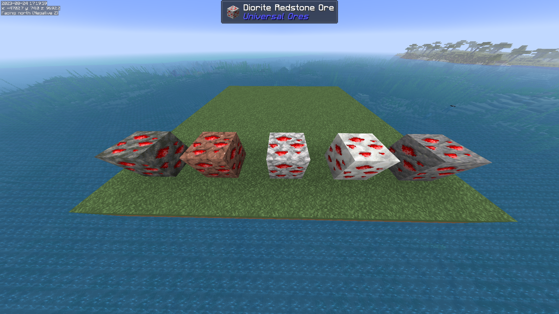 all redstone ores