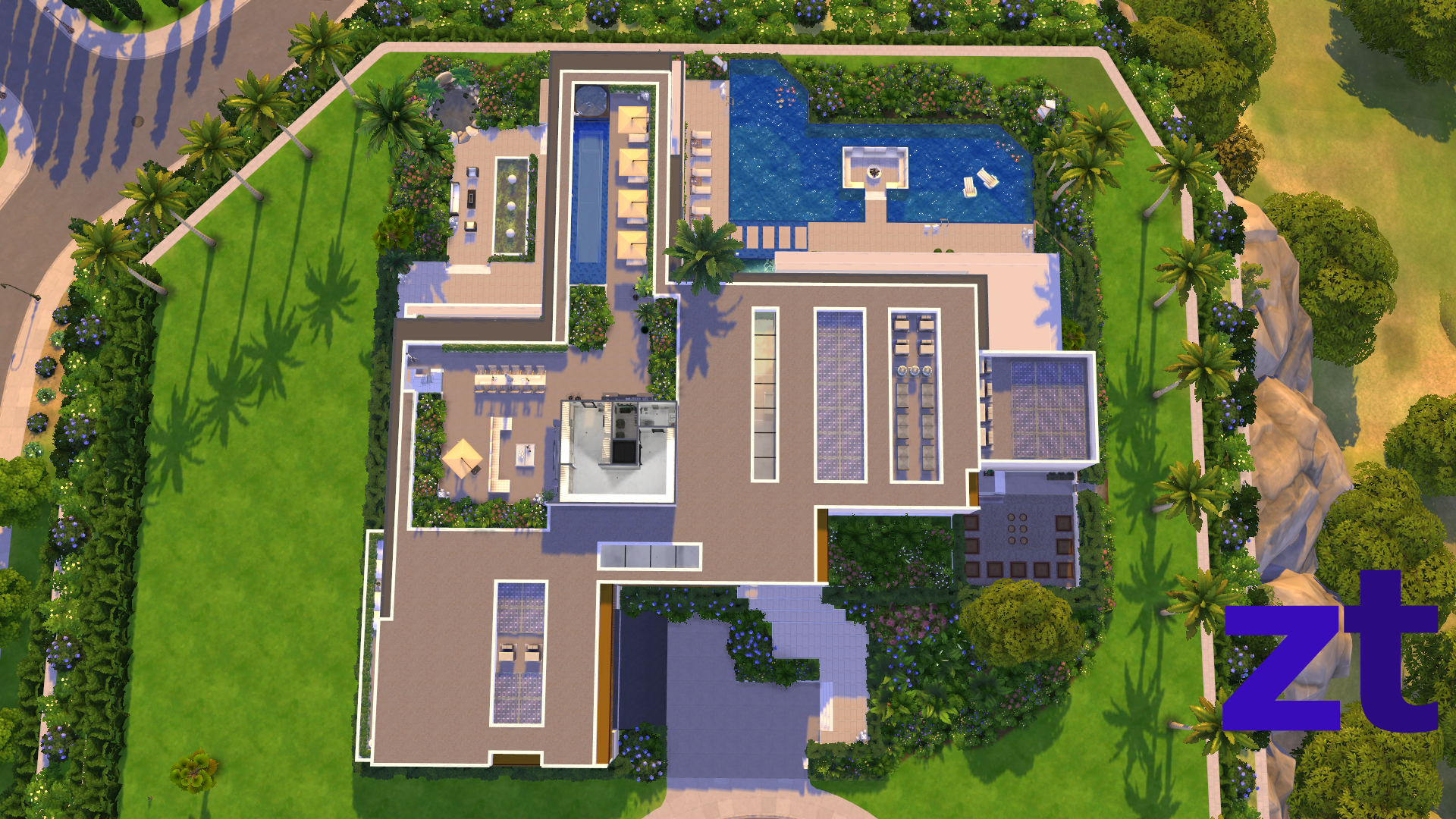 Thumbnail Modern Mansion X - Floorplan Rooftop