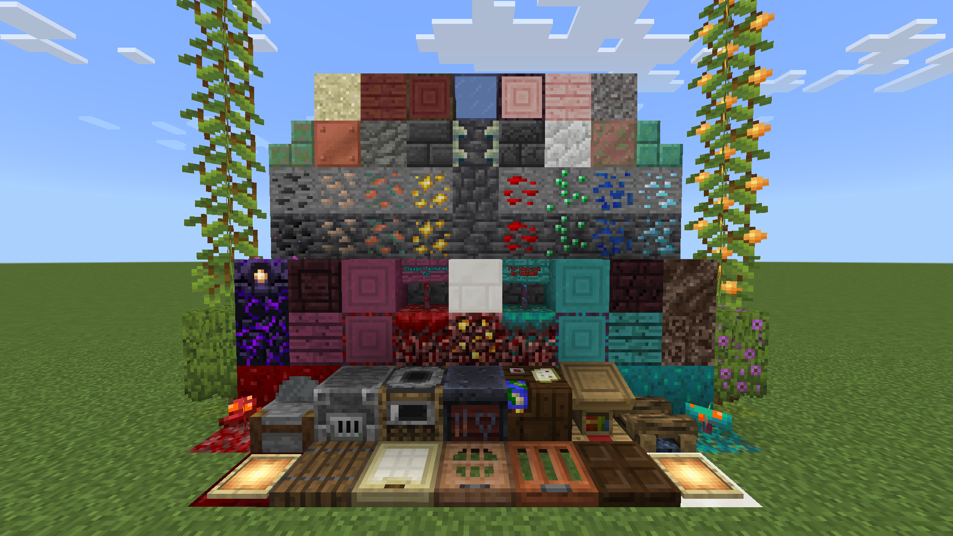 Old Texture Of Minecraft Old Styled Minecraft PE Texture Packs