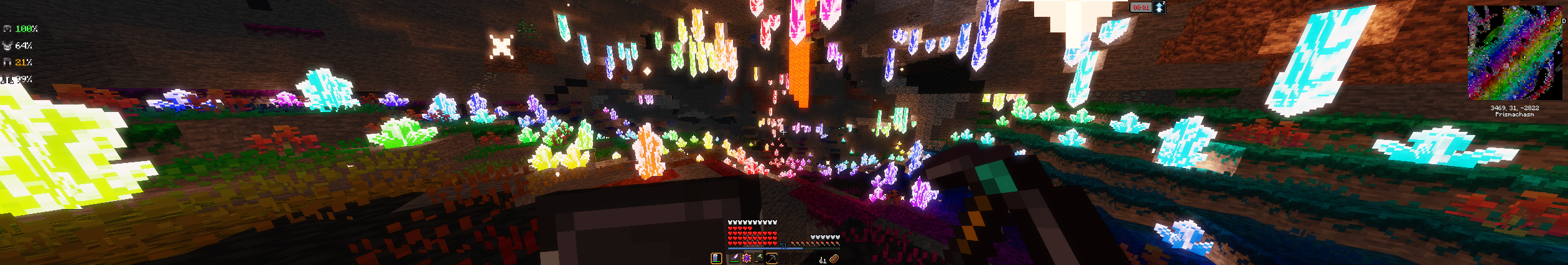 Crystaline Caverns