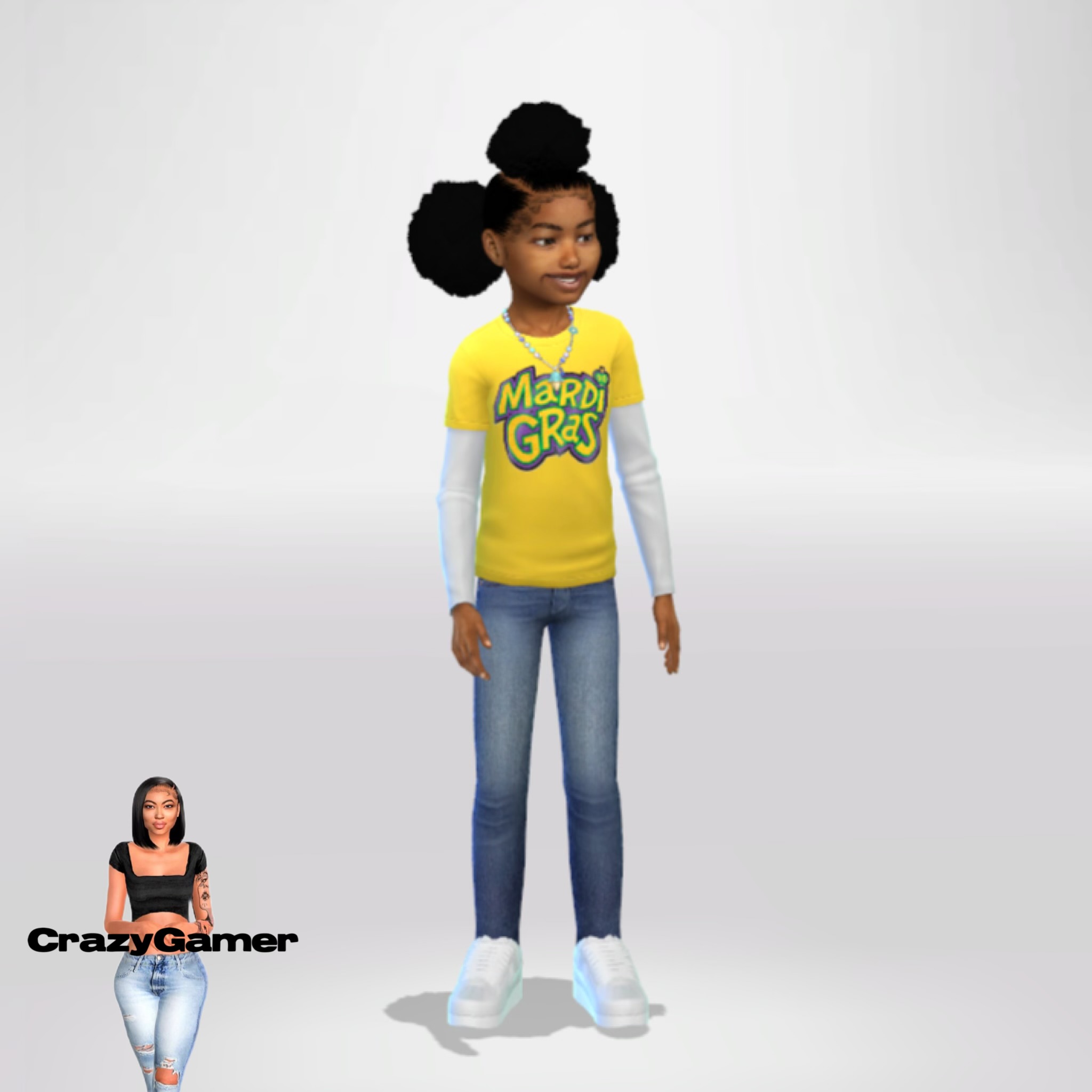 Neutral Child - MardiGras Shirt