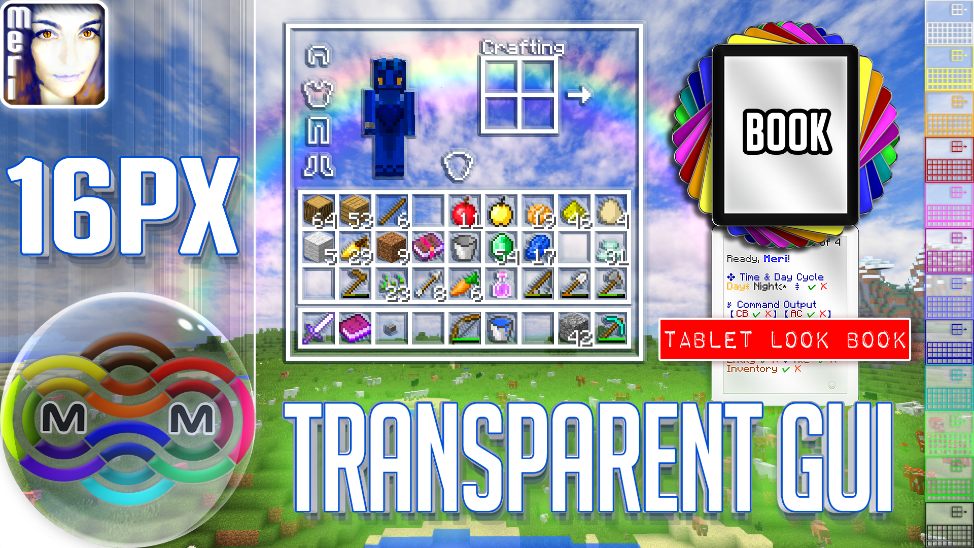 Transparent GUI 16px