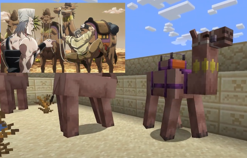 Stardust Crusader Camels