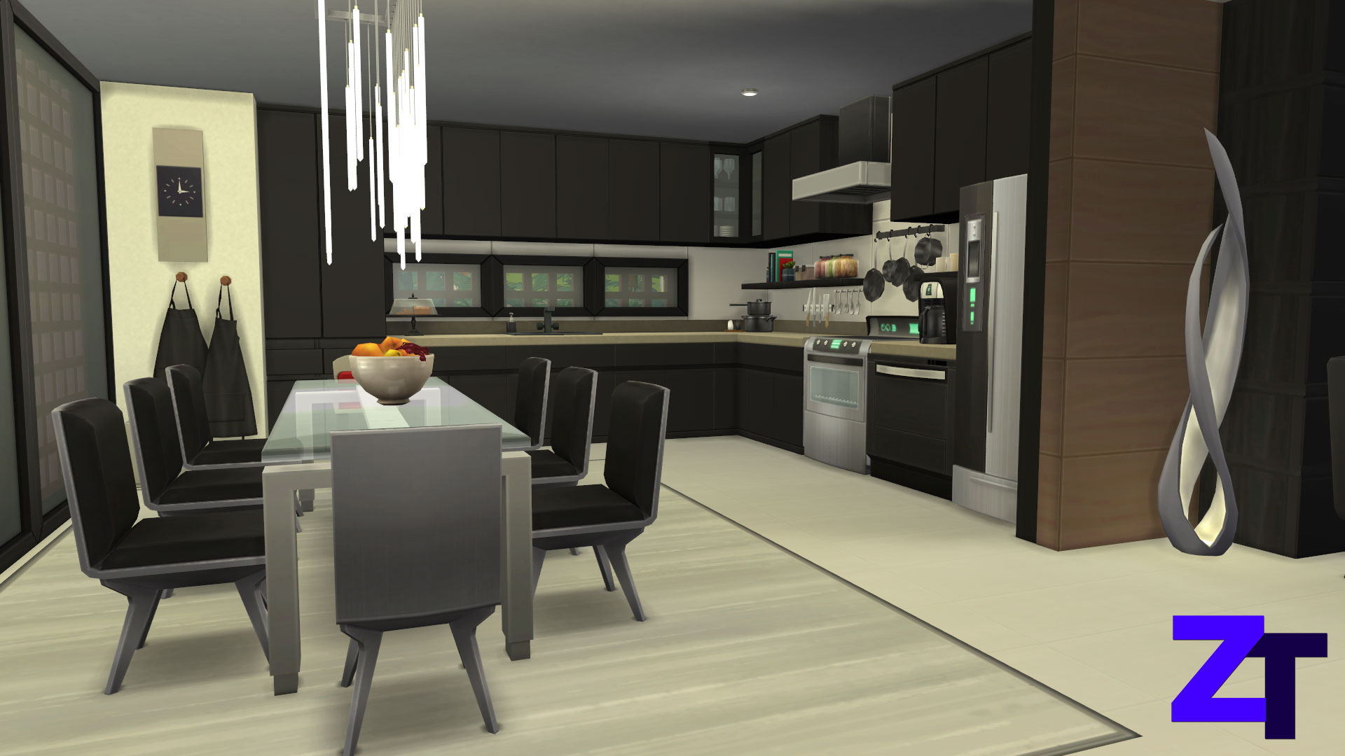 ZT Modern Mansion I - Gallery - The Sims 4 Rooms / Lots - CurseForge