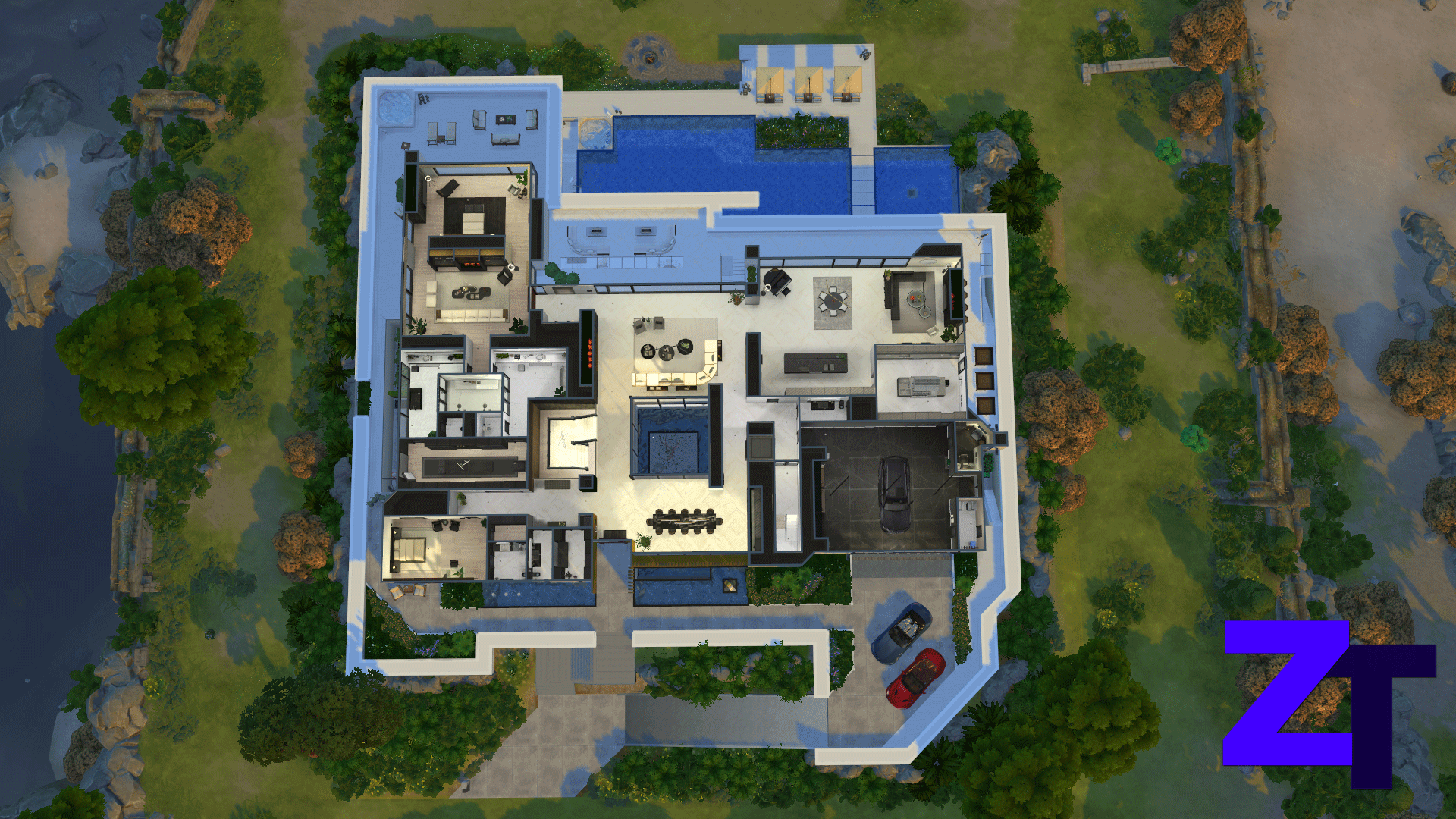 Thumbnail Modern Mansion IX - main level