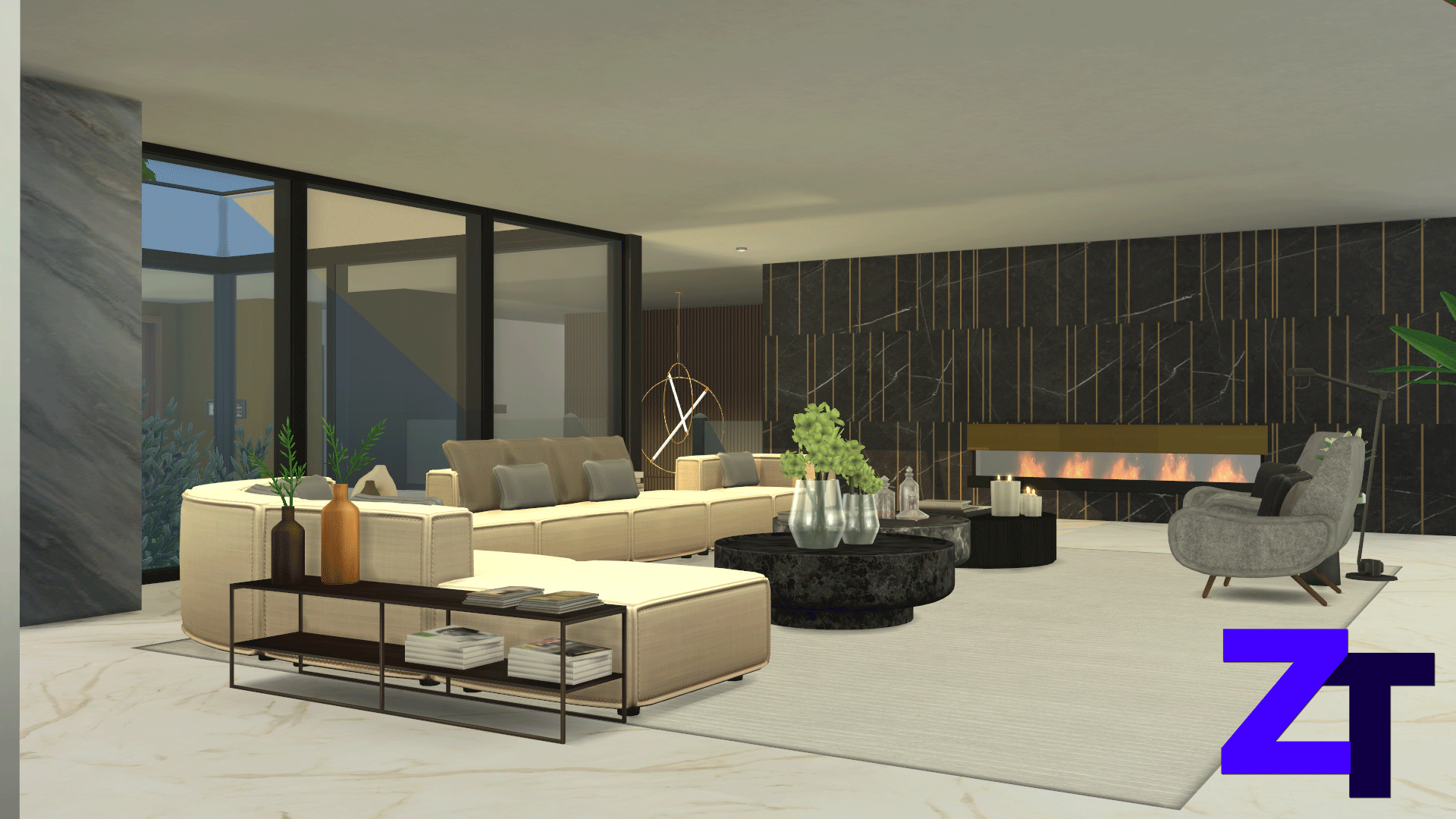 Thumbnail Modern Mansion IX - Interior