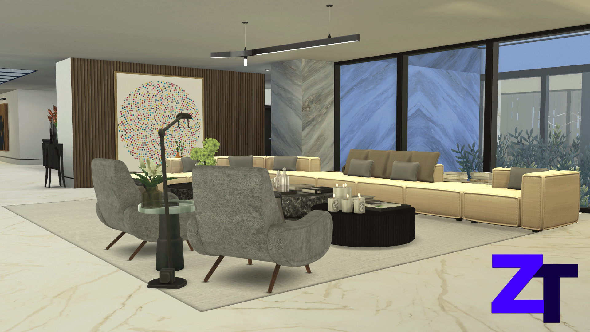 Thumbnail Modern Mansion IX - Interior