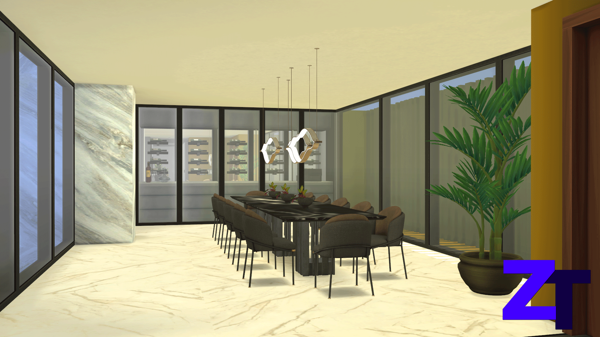 Thumbnail Modern Mansion IX - Interior
