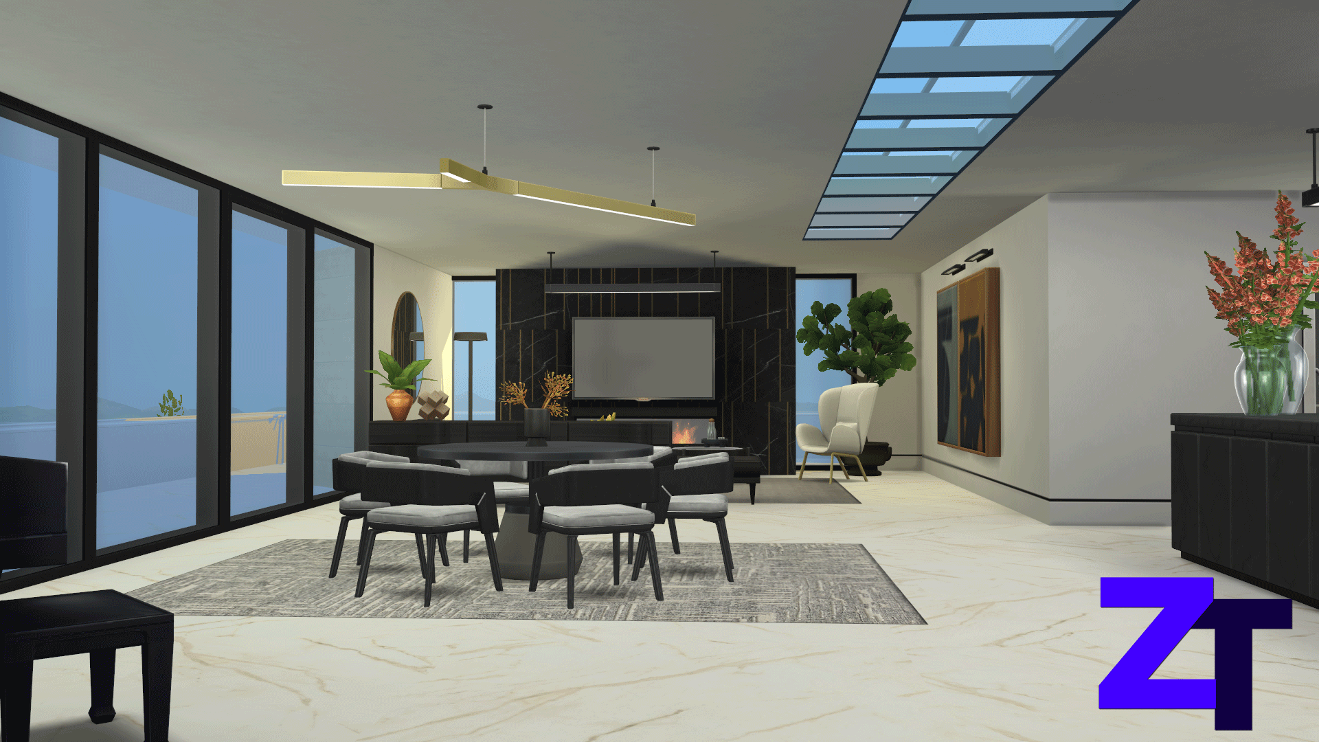 Thumbnail Modern Mansion IX - Interior