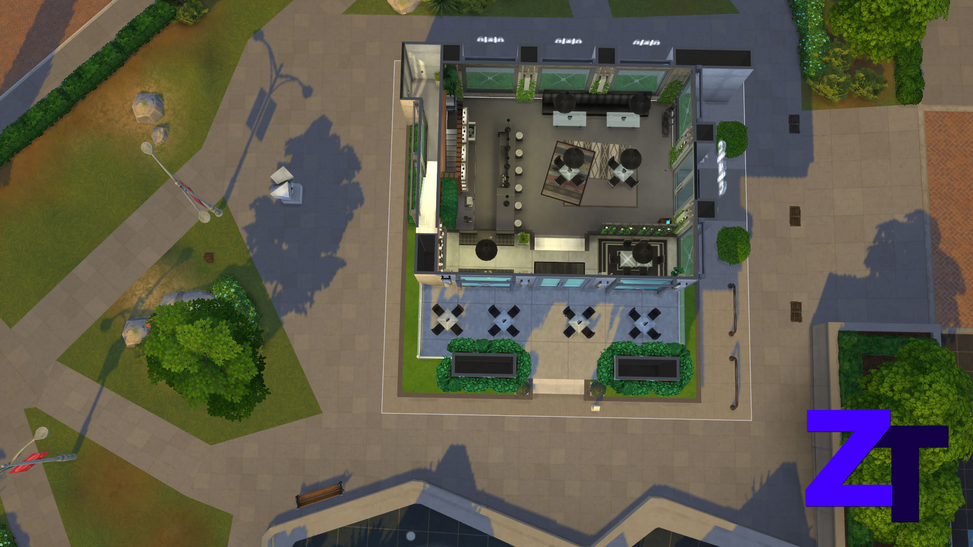 Brutalist Restaurant 