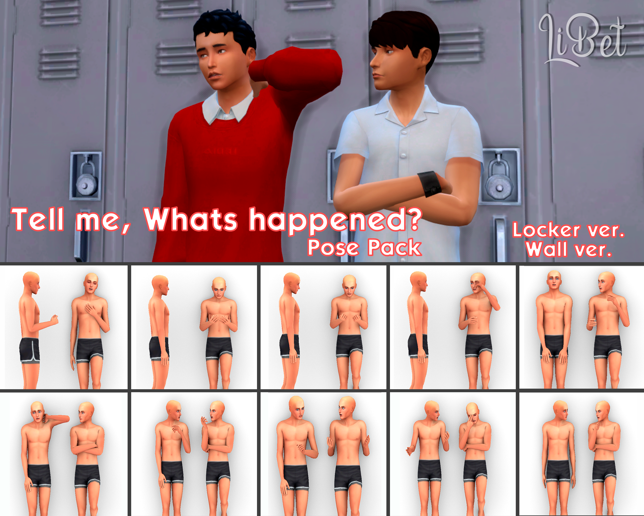 Collage poses