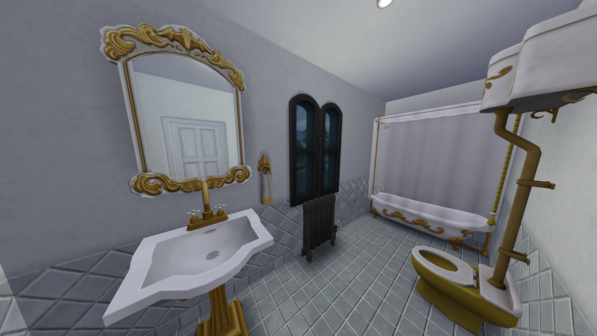 Thumbnail The first floor has a hall bath suitable for hall bath activities