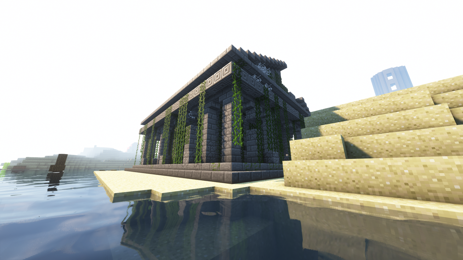 Thumbnail This is a temple in the game that has a very op mob inside of it!