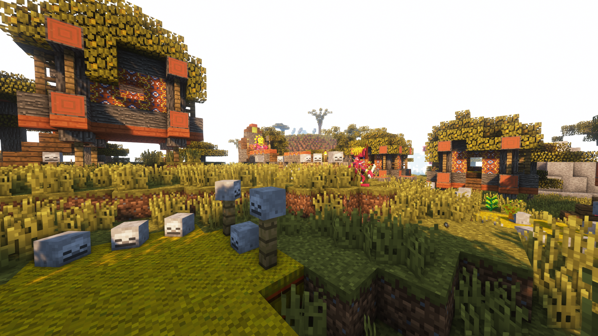 Thumbnail This is a picture of a very small village with a boss called Barako, the Sun Chief