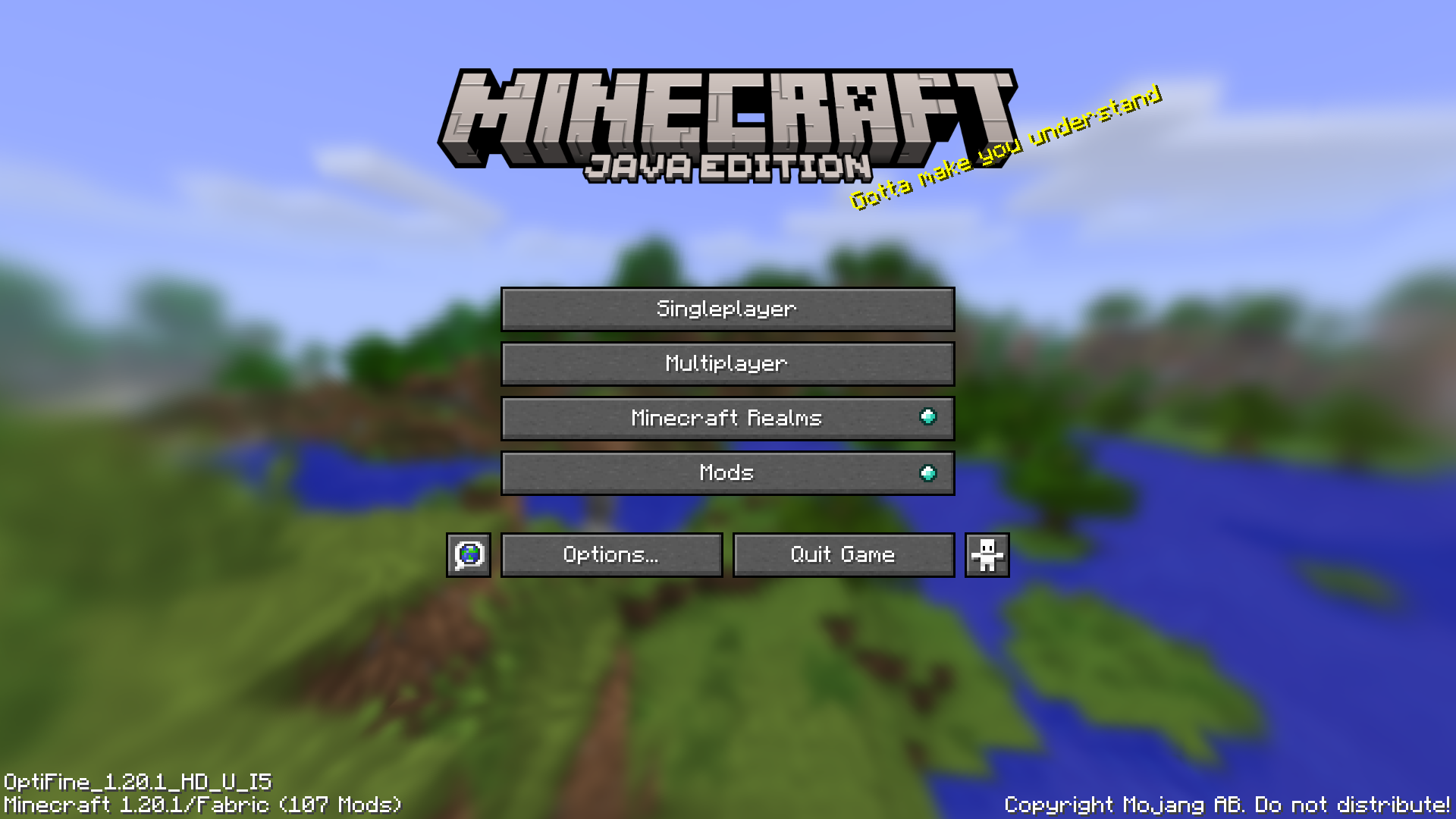 Rick Astley's splashes Screenshots Minecraft Resource Packs