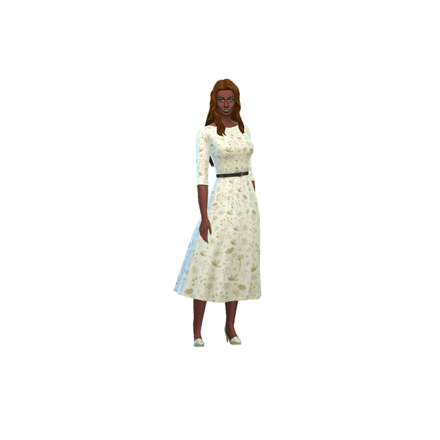 Ray summer dress set - The Sims 4 Create a Sim - CurseForge